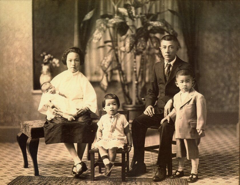Jow, Wah Sing family, 1927